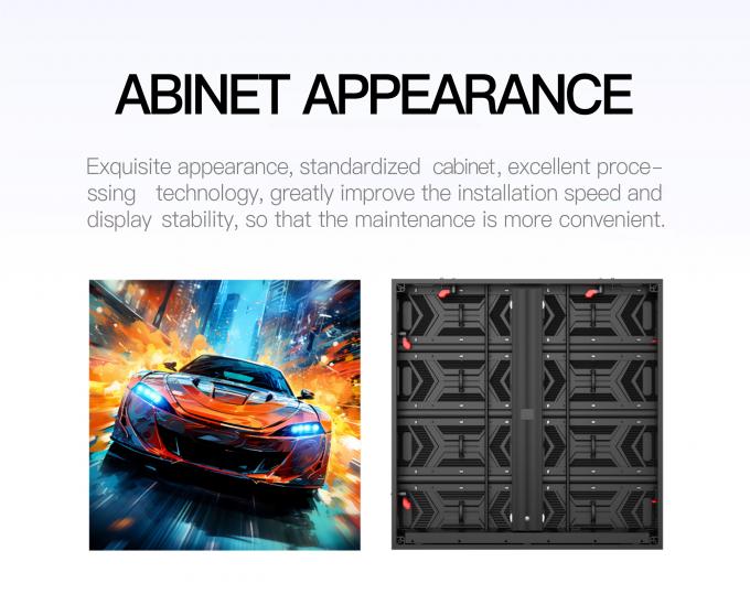 Modules d'affichage extérieur à LED économes en énergie P3.91 pour la publicité vidéo 2