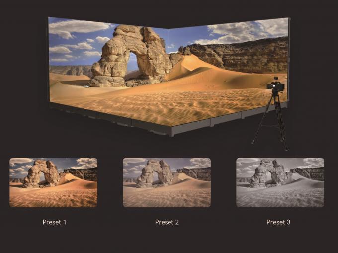 Mur vidéo LED intérieur innovant pour la production cinématographique 5