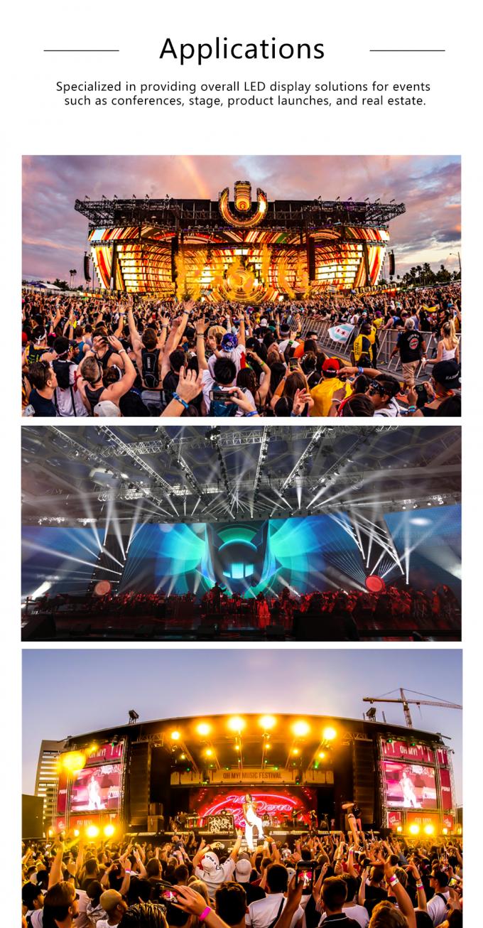 Écran LED de location avec écran mural vidéo LED haute performance P2.5 P3 P4 P5 P6 Écran d'affichage LED extérieur intérieur 11