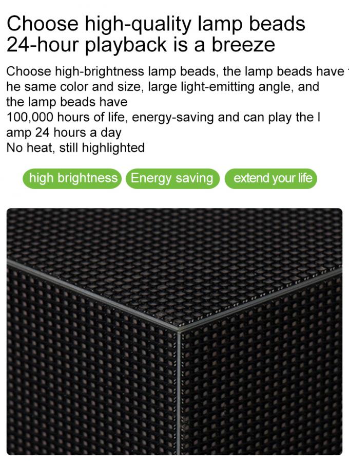 Écran LED cube P2.5 P3 P4mm personnalisé pour la publicité dans les magasins de détail 2