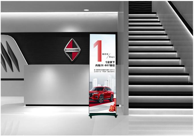 Écran d'affichage LED mobile HD Écran d'affichage LED extérieur intérieur P1.8 P2 Écran d'affichage LED pliable P2.5 Écran d'affichage LED 10