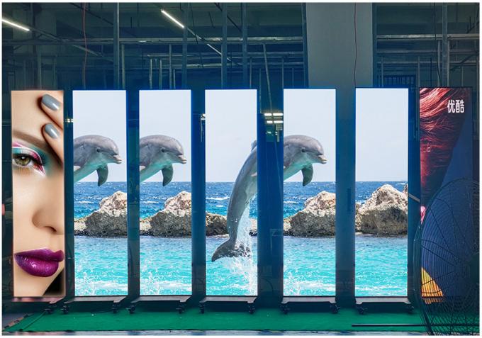 Écran d'affichage LED mobile HD Écran d'affichage LED extérieur intérieur P1.8 P2 Écran d'affichage LED pliable P2.5 Écran d'affichage LED 9