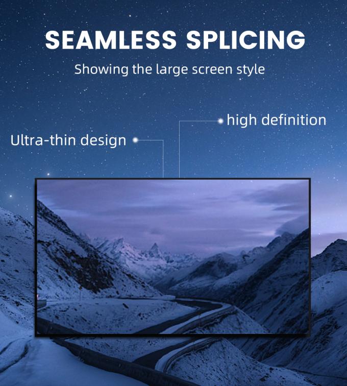 8K 4K HD P1.2 P1.5 P1.8 P2 P2.5 P3 Couleur complète Ultrafin Fixé Intérieur LED Vidéo Écran de panneau murale 5