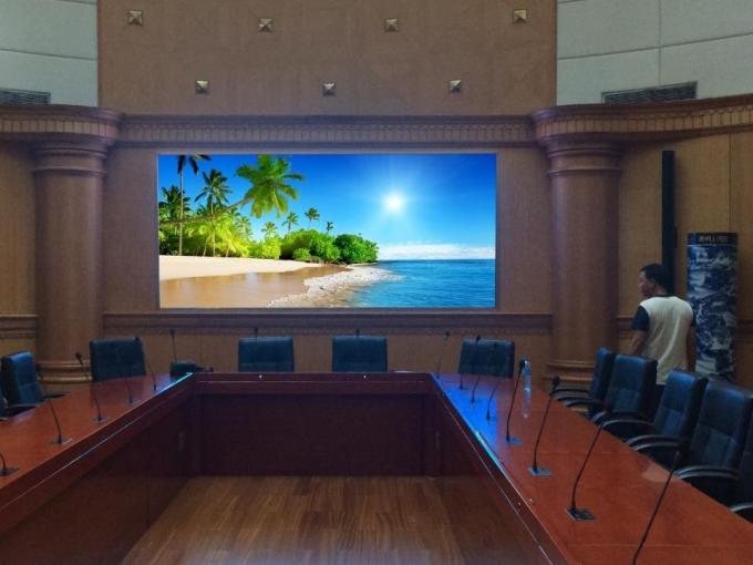 Étanche à l'eau COB Intérieur Petit Pixel Pitch P0.6 P0.7 P0.9 P1.25 Panneau d'affichage de mur vidéo à LED micro mince 3