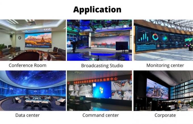 Étanche à l'eau COB Intérieur Petit Pixel Pitch P0.6 P0.7 P0.9 P1.25 Panneau d'affichage de mur vidéo à LED micro mince 8