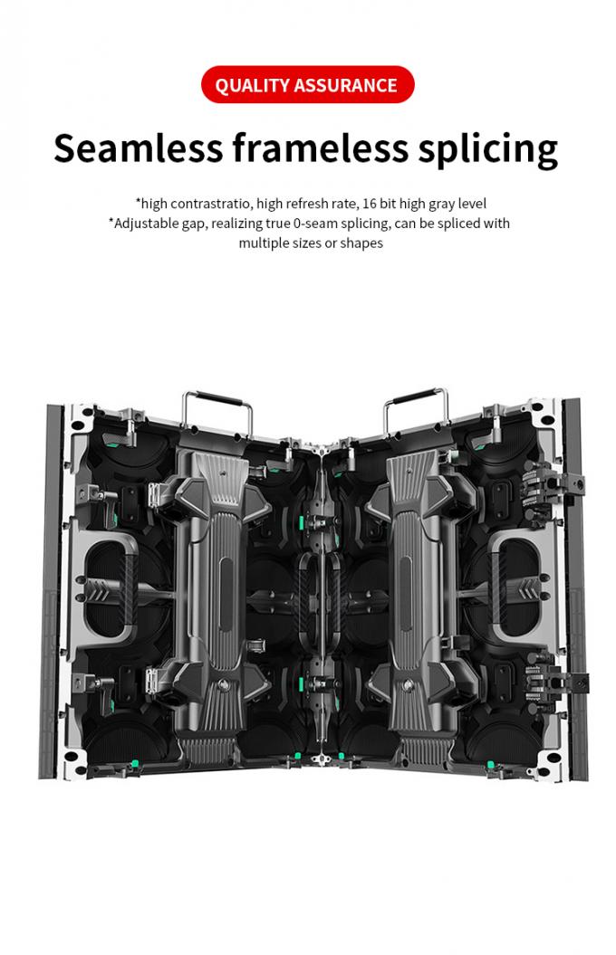 P3.91 P2.6 Location d'écran de cinéma à LED Émission de Noël Fête de danse Événements d'affichage à LED Coulisses de l'église LED Mur vidéo 1