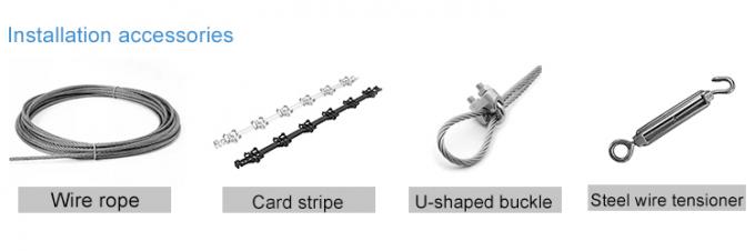 Affichage de rideau à LED flexible Écran de réseau Pixel LED Dot Light Écran de maille LED pour façade média 2