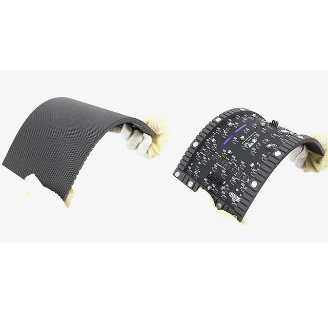 Écran TV LED souple personnalisable P3 Panneau LED flexible d'intérieur Prix de l'écran sexy 0