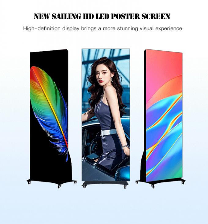 P2.5 Affiche LED pliable Présentation du produit publicitaire d'intérieur 1
