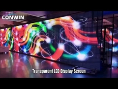 P7.82 Écran LED transparent 70% taux de transparence P7.82 Paroi vidéo LED transparente